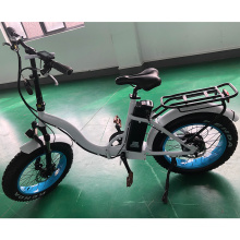 High Class 500w Top Quality 20''x4.0 Electric Fat Tire Folding Electric bike for lady